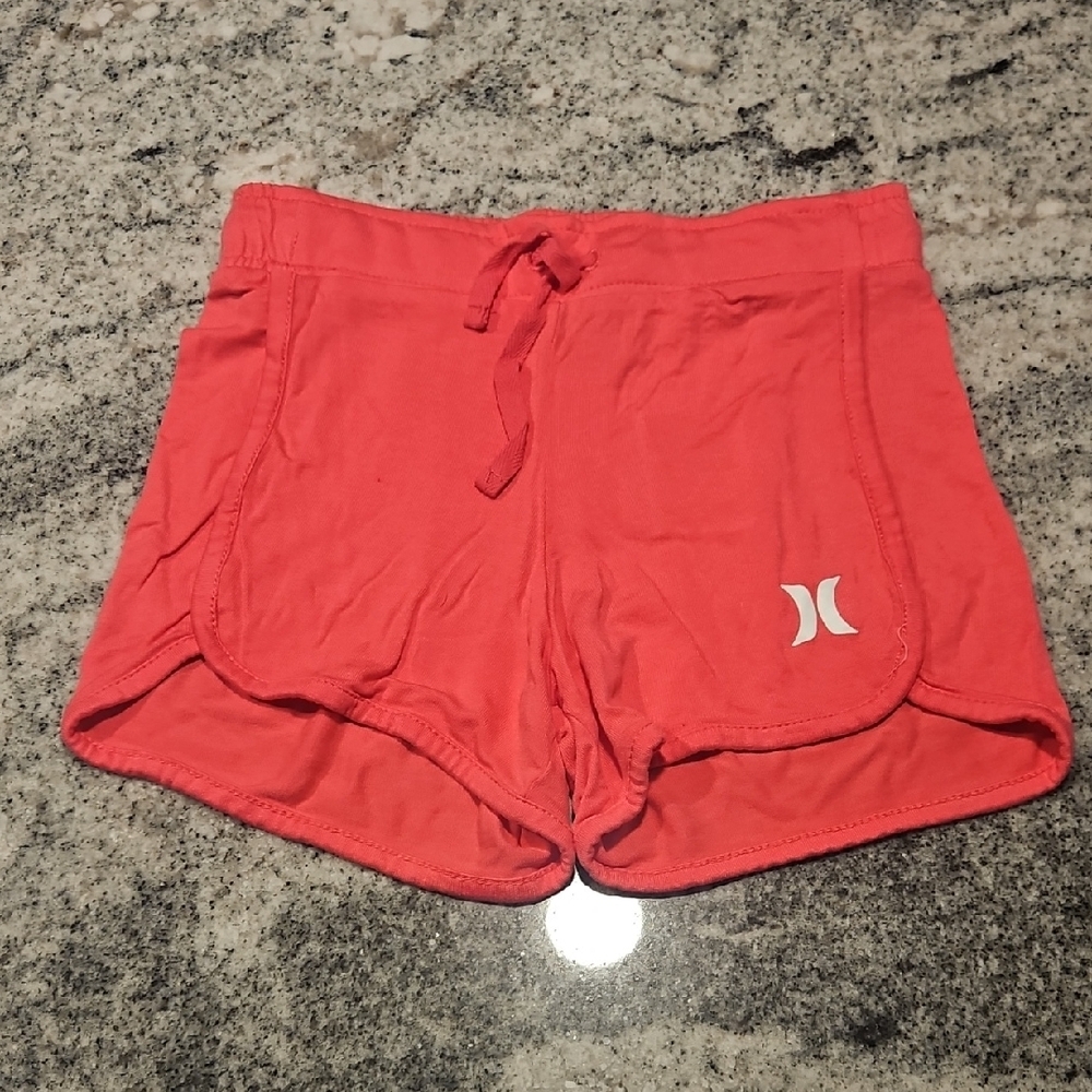 Hurley Pink Shorts Lightweight Drawstring